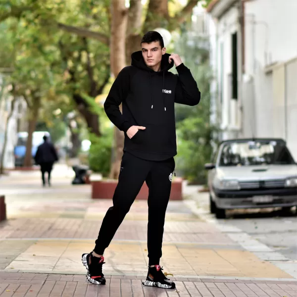 ΑΝΔΡΙΚΟ  ΦΟΥΤΕΡ ΚΟΥΚΟΥΛΑ LOGO MCANS ΤΡΕΣΑ MOHICANS MCANS26 ΜΑΥΡΟ