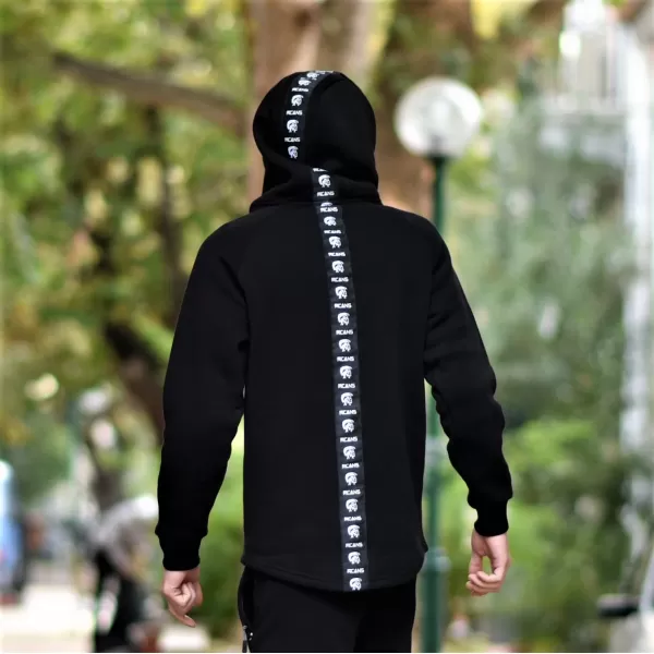 ΑΝΔΡΙΚΟ  ΦΟΥΤΕΡ ΚΟΥΚΟΥΛΑ LOGO MCANS ΤΡΕΣΑ MOHICANS MCANS26 ΜΑΥΡΟ