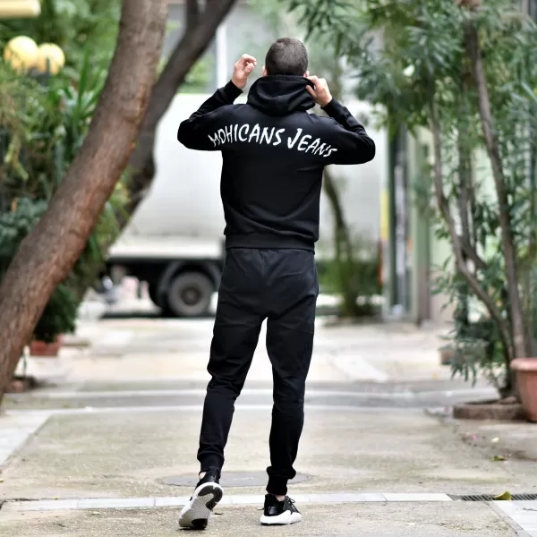 ΑΝΔΡΙΚΟ ΦΟΥΤΕΡ ΚΟΥΚΟΥΛΑ MOHICANS JEANS MCANSJEANS ΜΑΥΡΟ