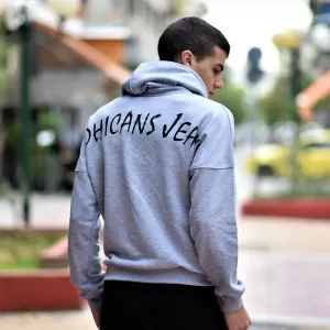 ΑΝΔΡΙΚΟ ΦΟΥΤΕΡ ΚΟΥΚΟΥΛΑ MOHICANS JEANS  MCANSJEANS ΓΚΡΙ