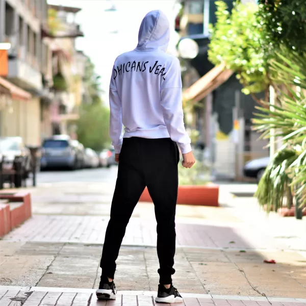 ΑΝΔΡΙΚΟ ΦΟΥΤΕΡ ΚΟΥΚΟΥΛΑ MOHICANS JEANS MCANSJEANS ΛΕΥΚΟ