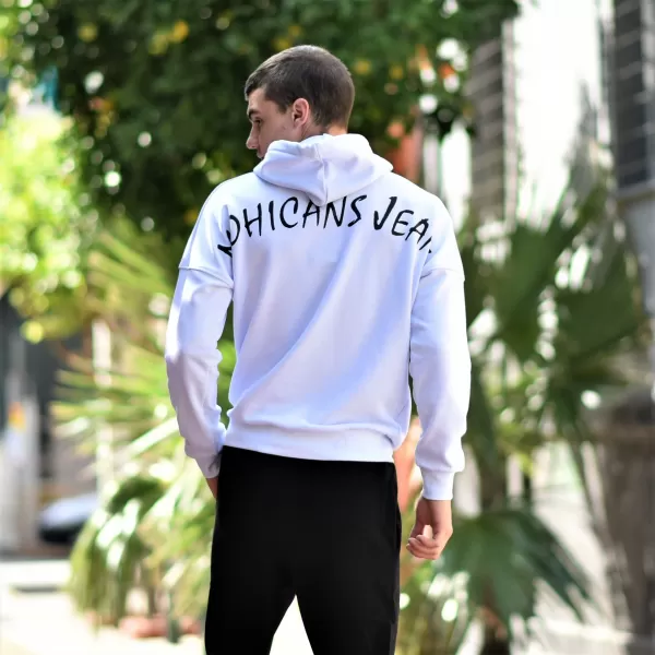 ΑΝΔΡΙΚΟ ΦΟΥΤΕΡ ΚΟΥΚΟΥΛΑ MOHICANS JEANS MCANSJEANS ΛΕΥΚΟ