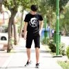 ΑΝΔΡΙΚΗ ΜΠΛΟΥΖΑ T-SHIRT ΛΑΙΜΟΣ ΣΤΑΜΠΑ MOHICANS MCNS06 ΜΑΥΡΟ