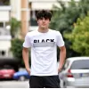 T-SHIRT ΛΟΓΟΤΥΠΟ BLACK MOHICANS  MCNS10.ΛΕΥΚΟ