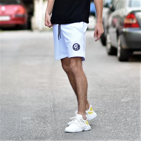 ΑΝΔΡΙΚΗ ΒΕΡΜΟΥΔΑ LOGO MOHICANS MCNS11 ΛΕΥΚΟ