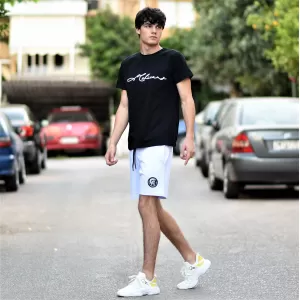 ΑΝΔΡΙΚΗ ΒΕΡΜΟΥΔΑ LOGO MOHICANS MCNS11 ΛΕΥΚΟ