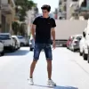 ΑΝΔΡΙΚΗ ΜΠΛΟΥΖΑ T-SHIRT ΛΑΙΜΟΣ SMALL CALLIGRAPHIC MOHICANS MCNS12 ΜΠΛΕ