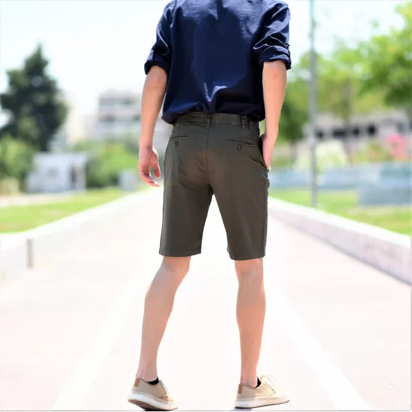 ΑΝΔΡΙΚΗ ΒΕΡΜΟΥΔΑ CHINOS MOHICANS NFS805-3.KHAKI 