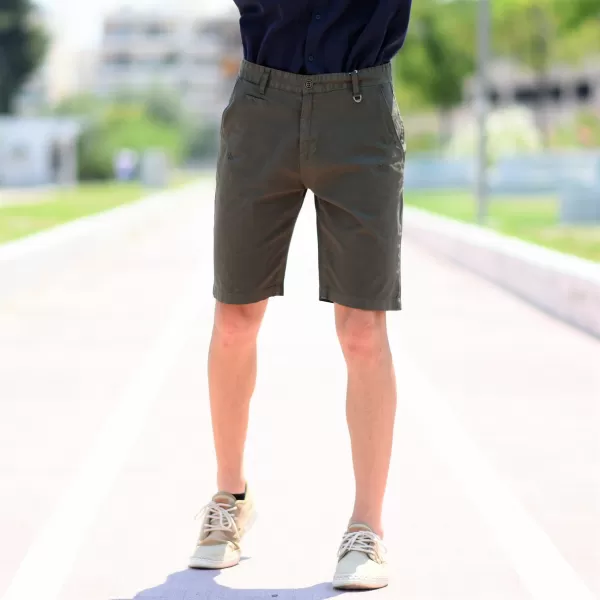 ΑΝΔΡΙΚΗ ΒΕΡΜΟΥΔΑ CHINOS MOHICANS NFS805-3.KHAKI 