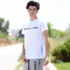 ΑΝΔΡΙΚΗ ΜΠΛΟΥΖΑ T-SHIRT ΛΑΙΜΟΣ ΣΤΑΜΠΑ MOHICANS REZ23.ΛΕΥΚΟ
