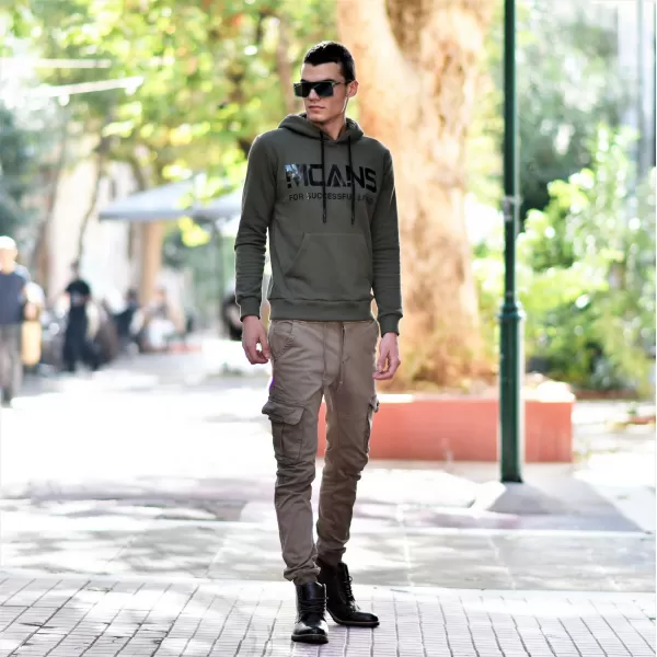 ΠΑΝΤΕΛΟΝΙ CARGO MOHICANS YL2155-4 ΜΠΕΖ
