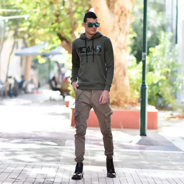 ΠΑΝΤΕΛΟΝΙ CARGO MOHICANS YL2155-4 ΜΠΕΖ
