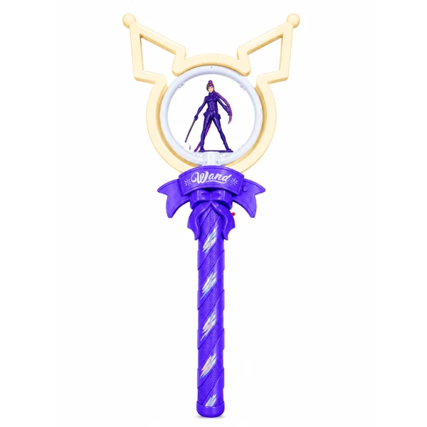 Μαγικό Ραβδί KPOP Demon Hunters Rumi Μωβ 42cm με Φως και Ήχο 51538-2