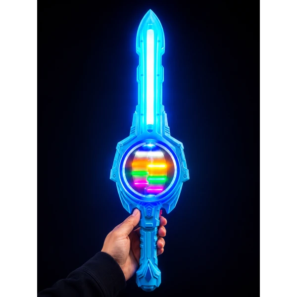 LED Σπαθί KPOP Demon Hunters Rumi Μπλε με Φως και Ήχο 51537-1