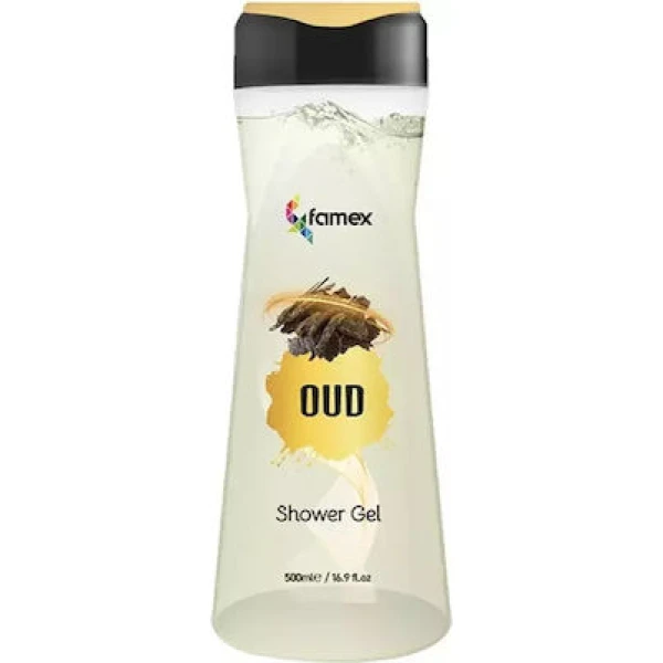 Famex Oud Αφρόλουτρο σε Gel Σανδαλόξυλο 500ml