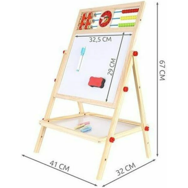 Revolving Fluctuation Drawing Board Πίνακας Μαρκαδόρου Επιδαπέδιος 806