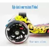 Παιδικό Πατίνι Αναδιπλούμενο Flash Wheel Τρίτροχο XXMG-102 Μαύρο Άσπρο
