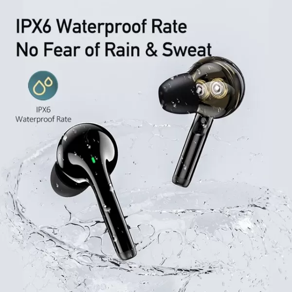 ΑΣΥΡΜΑΤΑ  ΑΚΟΥΣΤΙΚΑ BLUETOOTH ΜΕ ΚΟΥΤΙ ΦΟΡΤΙΣΗΣ AWEI TWS T12P.ΜΑΥΡΟ