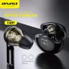ΑΣΥΡΜΑΤΑ  ΑΚΟΥΣΤΙΚΑ BLUETOOTH ΜΕ ΚΟΥΤΙ ΦΟΡΤΙΣΗΣ AWEI TWS T12P.ΜΑΥΡΟ