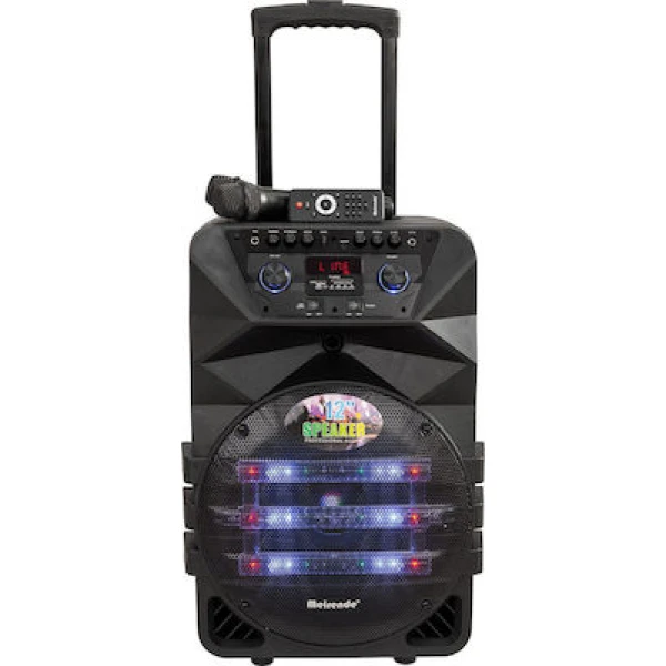 Σύστημα Karaoke με Ασύρματo Μικρόφωνo Meirende K5-12  Μαύρο 