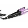 Kemei Perfect Curl Ψαλίδι Μαλλιών για Κυματιστά Μαλλιά KM-2022 ΡΟΖ