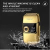 Kemei KM-2028 Gold Ξυριστική Μηχανή Προσώπου Επαναφορτιζόμενη