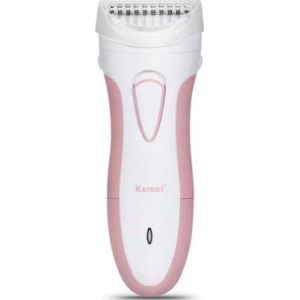Kemei Ξυριστική Μηχανή Σώματος Επαναφορτιζόμενη / Με Καλώδιο KM-5001 Λευκό