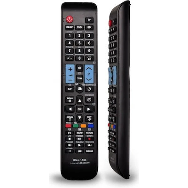 Universal τηλεχειριστήριο για τηλεοράσεις CD-DVD Players και ψηφιακούς δέκτες RM-L1080 Μαύρο