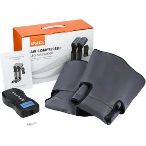 Air Pressure Leg Massager 3 Modes 6 Intensity Options 1 Pair 