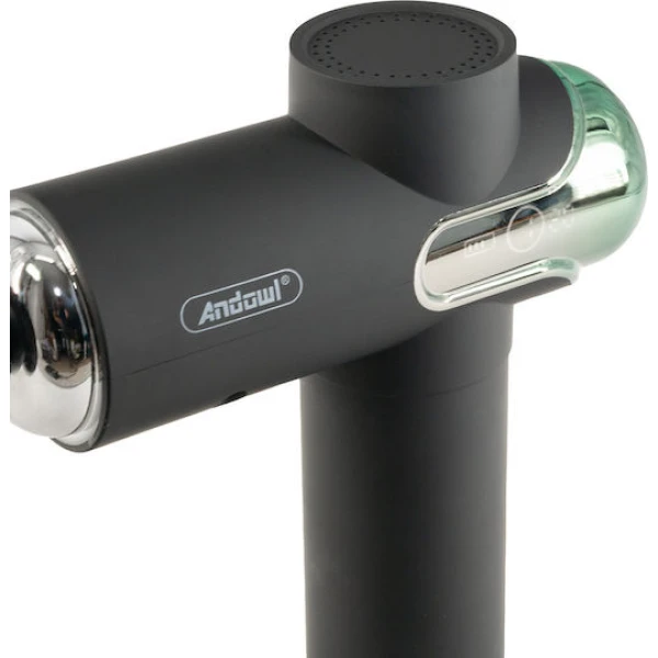 Andowl Πιστόλι Μασάζ για το Κεφάλι, την Πλάτη, τα Πόδια & το Σώμα με Δόνηση Q-JM870 Μαύρο