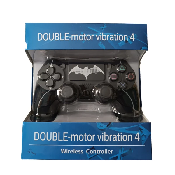 Doubleshock Ασύρματο Gamepad για PS4 Batman PS4BM Μαύρο