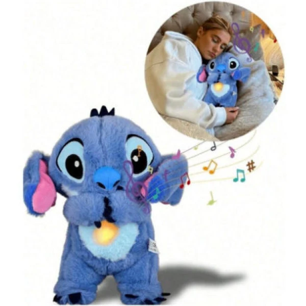 Λούτρινο Lilo & Stitch που αναπνέει 33 εκ. 1440-PP10.BLU