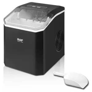 Παγομηχανή 150W ημερήσιας παραγωγής 12 κιλών RAF R.0302 Μαύρο