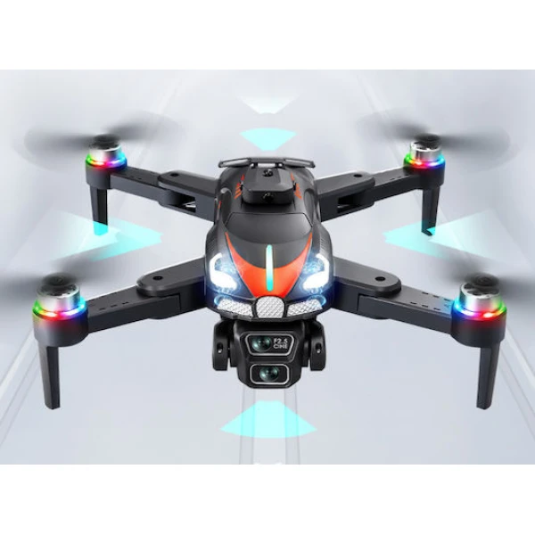 Πτυσσόμενο Drone Με Κάμερα, RGB Φωτισμό & Χειριστήριο Με Οθόνη XF620