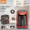 Raf Μηχανή Ελληνικού Καφέ 500W με Χωρητικότητα 280ml R.147R Κόκκινη