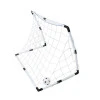 Σετ Τέρματα Ποδοσφαίρου για Παιδιά 79x78x35cm με Δίχτυ, Σκορ, Μπάλα, Σφυρίχτρα και Τρόμπα 2 τμχ JB8883B