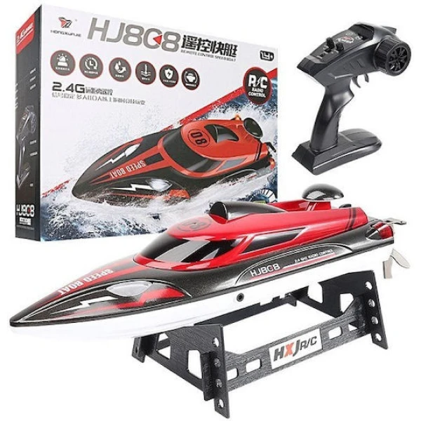 Speedboat HJ808 Τηλεκατευθυνόμενο Σκάφος 14+ HJ-808 Κόκκινο