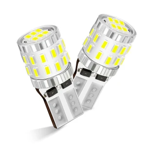 Λάμπες Αυτοκινήτου T10 Canbus LED 6500K Ψυχρό Λευκό 12V/24V 3W 30 SMD 2τμχ W16944