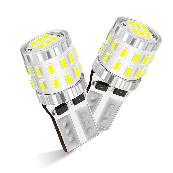 Λάμπες Αυτοκινήτου T10 Canbus LED 6500K Ψυχρό Λευκό 12V/24V 3W 30 SMD 2τμχ W16944