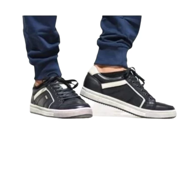 ΑΝΔΡΙΚΟ ΠΑΠΟΥΤΣΙ SNEAKERS MOHICANS 002-17 ΜΑΥΡΟ 