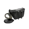 ΓΥΝΑΙΚΕΙΟ BUM BAG ΤΣΑΝΤΑΚΙ ΔΕΡΜΑΤΙΝΗ MOHICANS 120-2 ΜΑΥΡΟ