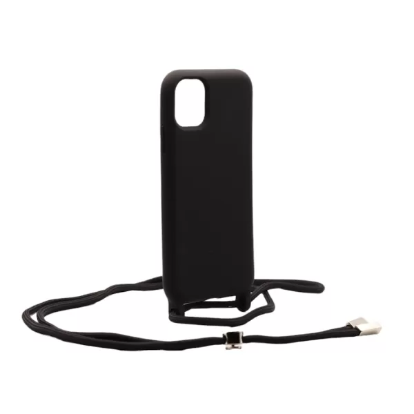 ΘΗΚΗ ΣΙΛΙΚΟΝΗΣ TECHNOVO LACE APPLE IPHONE 14 PRO MAX 14PROMAXSI.ΜΑΥΡΟ