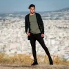 ΑΝΔΡΙΚΗ ΖΑΚΕΤΑ ΦΟΥΤΕΡ ΦΕΡΜΟΥΑΡ ΜΑΚΡΙΑ MOHICANS 2002 ΜΑΥΡΟ
