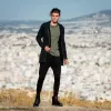 ΑΝΔΡΙΚΗ ΖΑΚΕΤΑ ΦΟΥΤΕΡ ΦΕΡΜΟΥΑΡ ΜΑΚΡΙΑ MOHICANS 2002 ΜΑΥΡΟ