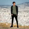 ΑΝΔΡΙΚΗ ΖΑΚΕΤΑ ΦΟΥΤΕΡ ΦΕΡΜΟΥΑΡ ΜΑΚΡΙΑ MOHICANS 2002 ΜΑΥΡΟ