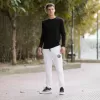 ΑΝΔΡΙΚΗ ΜΠΛΟΥΖΑ T-SHIRT ΜΑΚΡΥ ΜΑΝΙΚΙ MOHICANS 303 ΜΑΥΡΟ