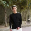 ΑΝΔΡΙΚΗ ΜΠΛΟΥΖΑ T-SHIRT ΜΑΚΡΥ ΜΑΝΙΚΙ MOHICANS 303 ΜΑΥΡΟ