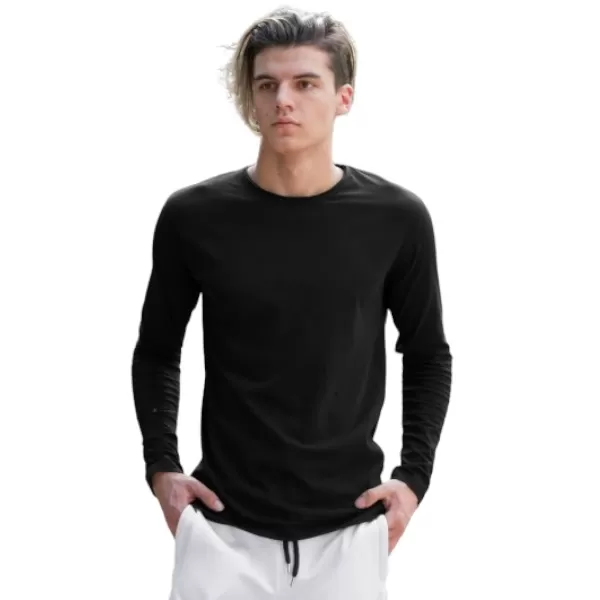 ΑΝΔΡΙΚΗ ΜΠΛΟΥΖΑ T-SHIRT ΜΑΚΡΥ ΜΑΝΙΚΙ MOHICANS 303 ΜΑΥΡΟ