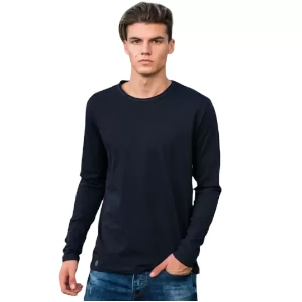 ΑΝΔΡΙΚΗ ΜΠΛΟΥΖΑ T-SHIRT ΜΑΚΡΥ ΜΑΝΙΚΙ MOHICANS 303 ΜΠΛΕ