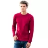 ΑΝΔΡΙΚΗ ΜΠΛΟΥΖΑ T-SHIRT ΜΑΚΡΥΜΑΝΙΚΙ MOHICANS 303 BORDO 